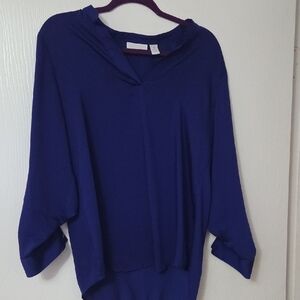 Chico's Deep Blue Blouse